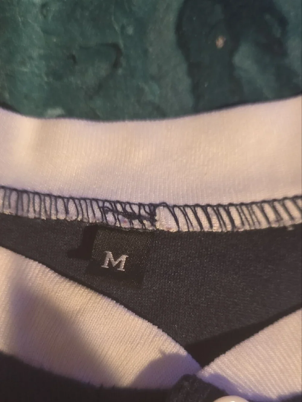 Navy & White Pet Button-Up Tee